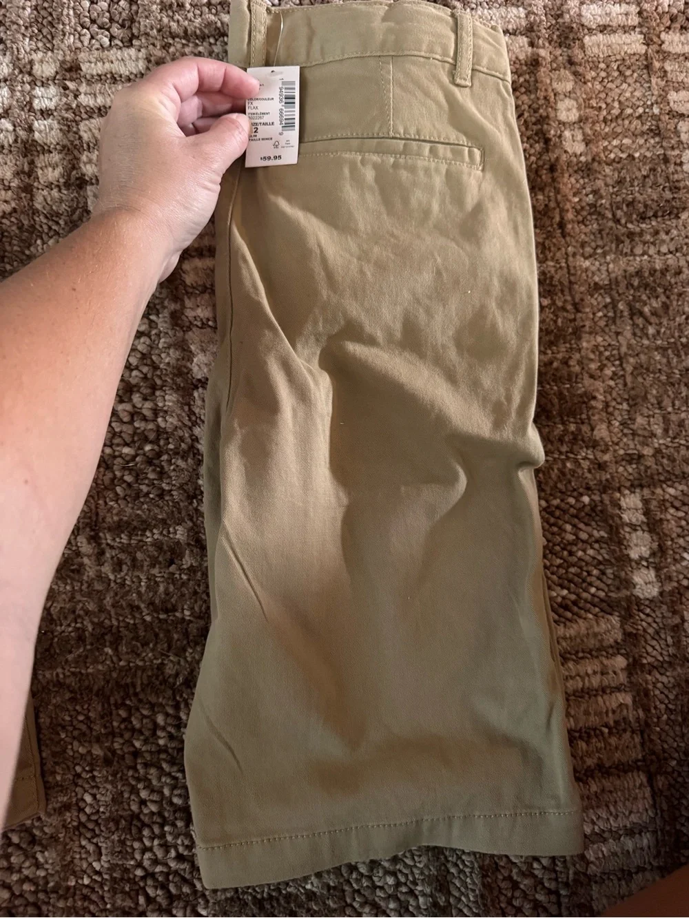 Place Men's Pants in Flax (Tan)